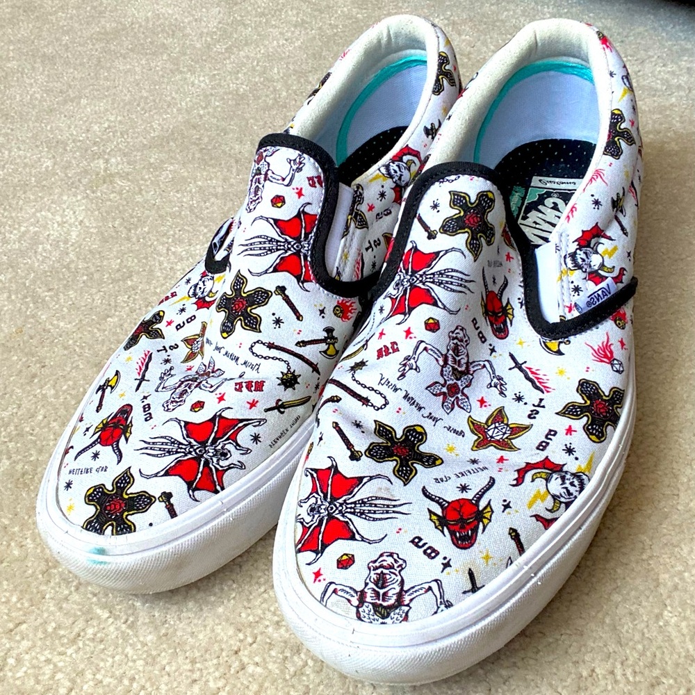 VANS Authentic x Stranger Things Multicolor - Size 13 Men’s